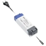 Legjobb ár Tápegység LED 12V, 12W, IP20, 2 mini AMP csatlakozóval, 2fm kábellel, villásdugóval