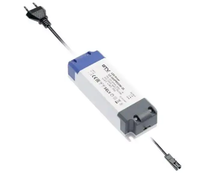 Legjobb ár Tápegység LED 12V, 12W, IP20, 2 mini AMP csatlakozóval, 2fm kábellel, villásdugóval