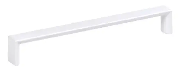 2389_192_FEH,Festett fehér, fém bútorfogantyú 192 mm furattávval Outlet