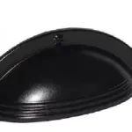 Z212_FF, Fém bútorfogantyú, festette fekete színű, 64 mm furattávval Expressz szállítás