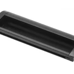 Ajánlat Fém bútorfogantyú, süllyesztett, matt fekete színű, 160 mm furattávval