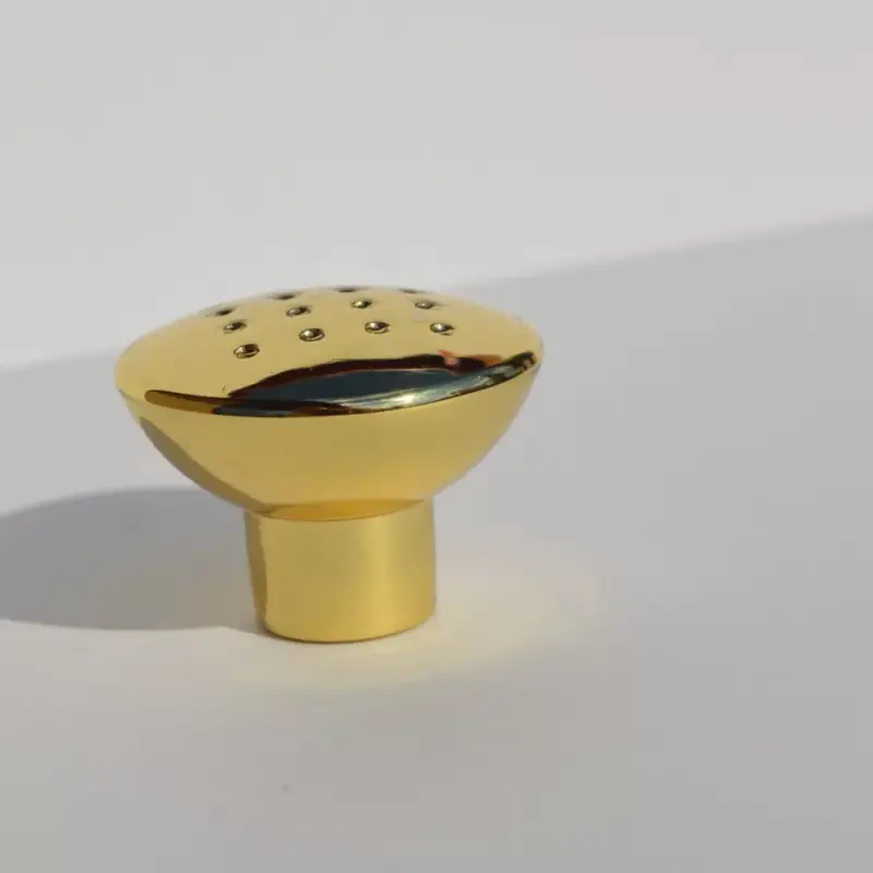 Olcsóbb Möbelknopf aus Metall, goldfarben