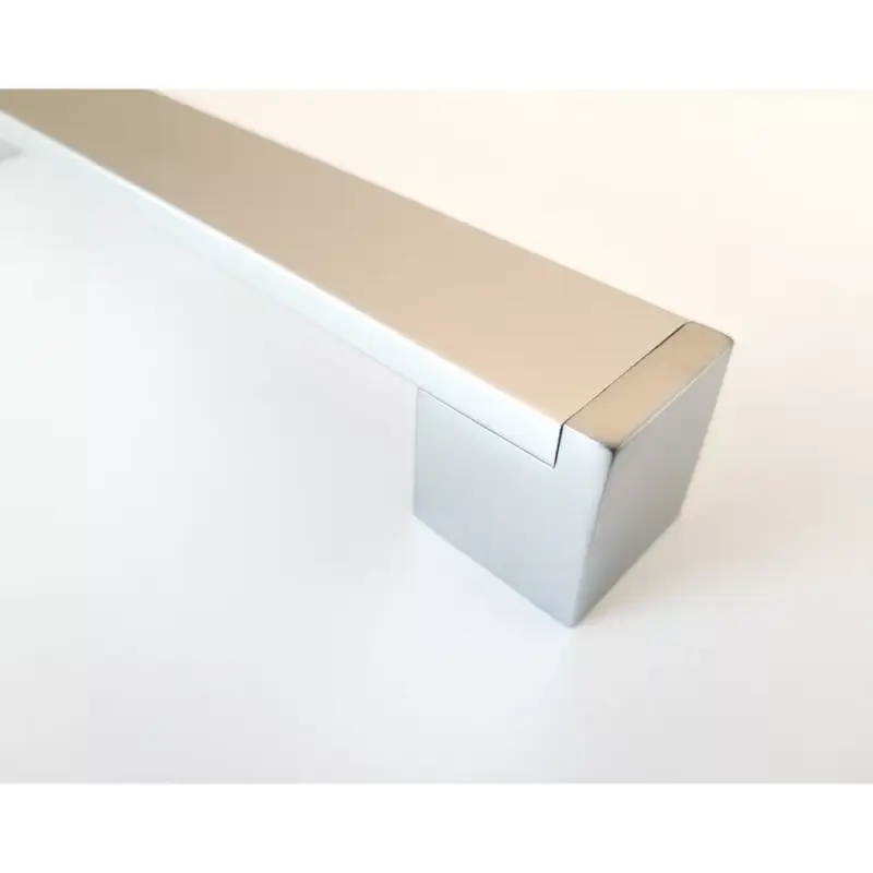 KOFU Möbelgriff, Satin Chrom - Aluminium, Möbelgriff aus Metall Árcsökkenés