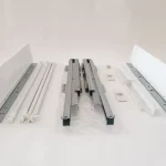 Expressz szállítás StrongBox 204/450 weiß, mit verdeckter Dämpfung
