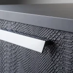 ISOLA Metall-Möbelgriff, Farbe Edelstahl, Bohrung 160 mm Kiárusítás