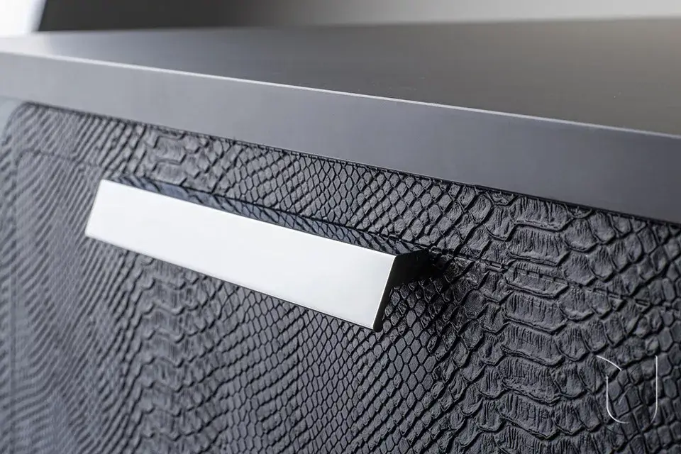 ISOLA Metall-Möbelgriff, Farbe Edelstahl, Bohrung 160 mm Kiárusítás