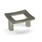 FRAME Möbelknopf aus Metall, Edelstahl 41x41 mm Azonnal elérhető
