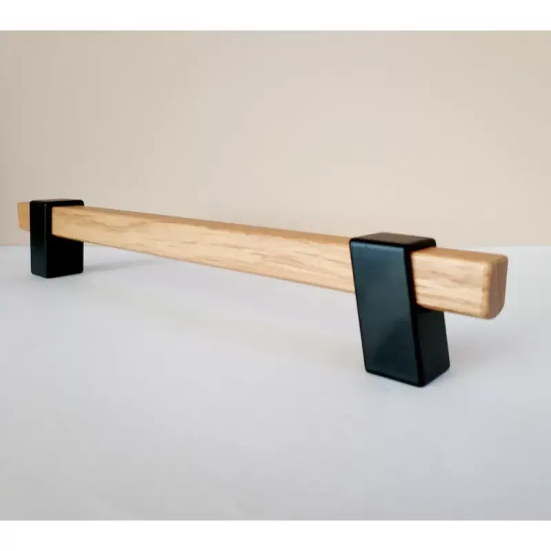 BEAM 256, Metall lackierter Eichenmöbelgriff, 256 mm Bohrung Expressz kézbesítés