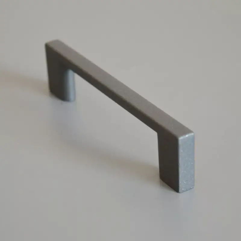 2576_128Antrazitgrauer Metall-Möbelgriff mit 128 mm BA Azonnal elérhető