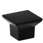 Schwarz lackierter Metall-Möbelgriff mit 16 mm Lochabstand Gyors kiszállítás