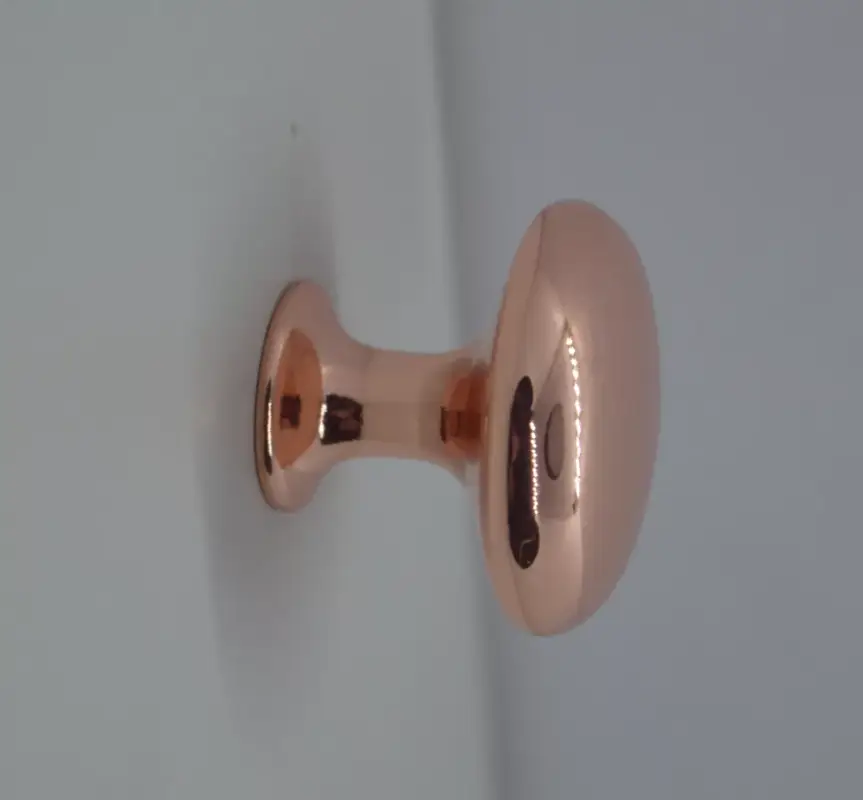 Biztonságos fizetés 15.337.30.37 COPPER LUX Möbelknopf, Durchmesser 29 mm