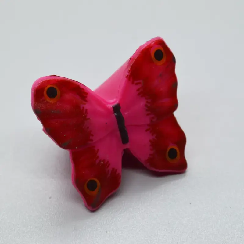 Möbelknopf aus Kunststoff, Rosa Schmetterling Akciós ár