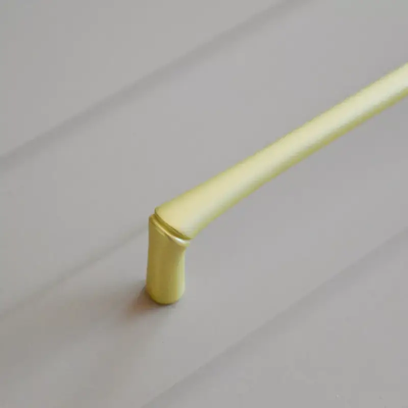 Utolsó esély BAMBOO-Möbelgriff, Metall, goldfarben matt 160 mm Lochabstand