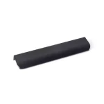 Vedd meg most MONA Metall-Möbelgriff, kantenmontierbar, schwarz gebürstet, 128 mm Lochabstand