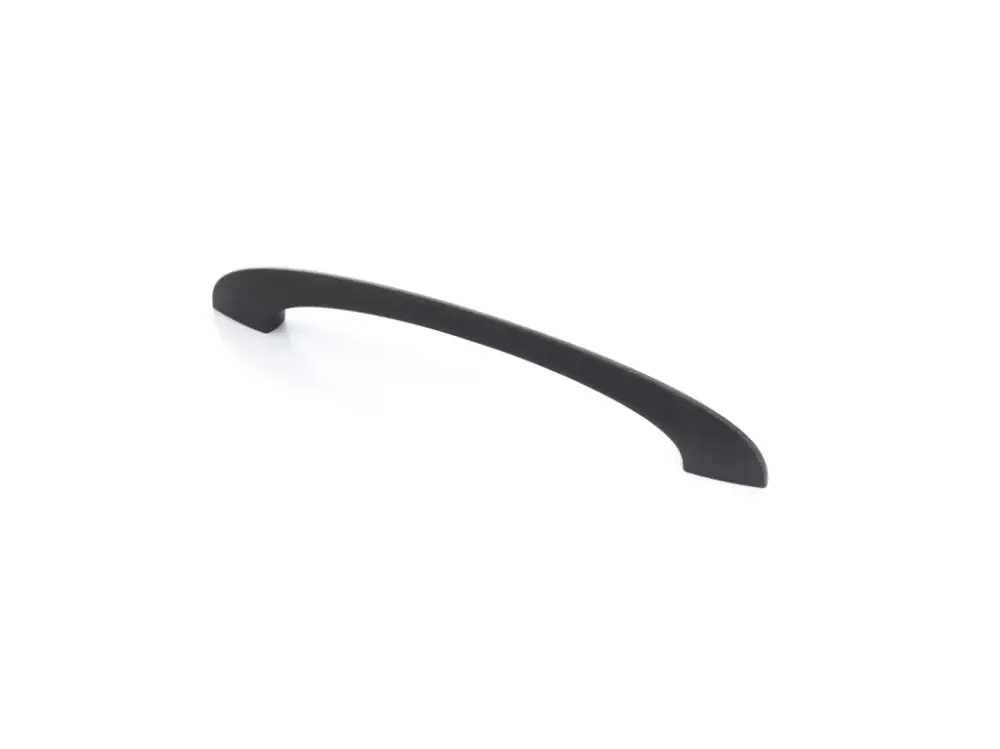 SWOOSH Möbelgriff aus Metall, antik schwarz farben, 160 mm BA Vedd meg most