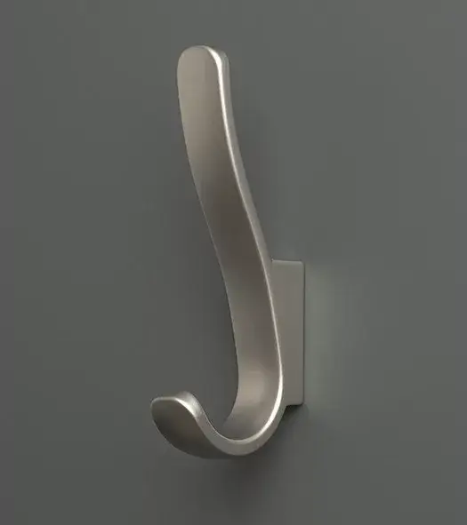Outlet Metallzange, matt vernickelt
