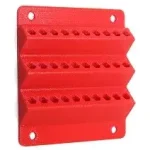 WM2_red Wandhalterung für Bits, rot, 30 Plätze Árengedmény