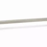 VIEFE U - Metall-Möbelgriff, Farbe Nickel gebürstet, Bohrung 492 mm Különleges ajánlat