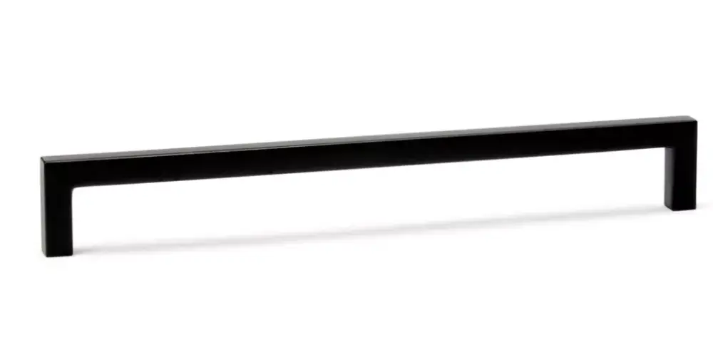 Vedd meg online VIEFE U - Metall-Möbelgriff, Farbe Schwarz , Bohrung 128 mm