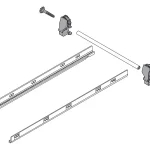 BLUM TB Antaro Oldalstabilizátor 500mm ZST.500BA Szuper akció