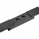 Legkelendőbb Elosztó PRESTINO, 2x 230V sch, USB A+C, RJ45, HDMI, 1,5m kábellel, fekete