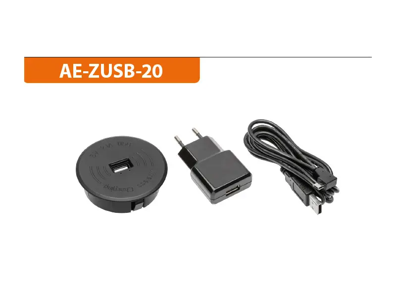 Vezeték nélk. töltö USB-vel Kiárusítás