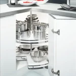 Kesseböhmer 3/4 körvasalat szett 800mm ARENAplus classic Chrome/Icewhite 2 polcos Alacsony ár