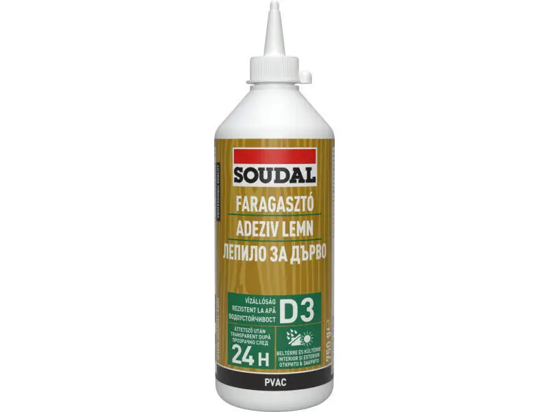 SOUDAL Faragasztó D3 750g Akció