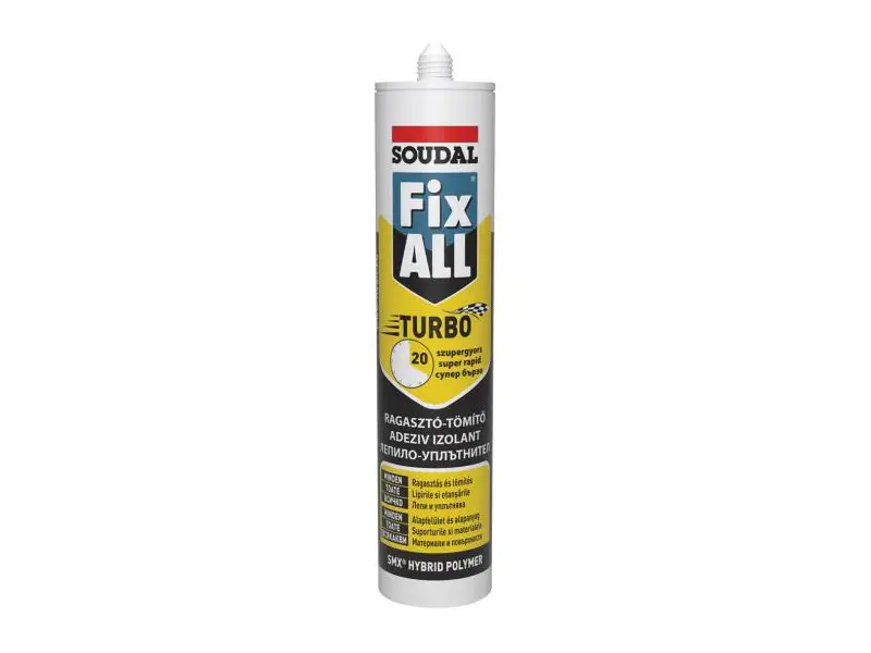 SOUDAL Fix-All Turbo fehér290ml Vásárlói kedvenc