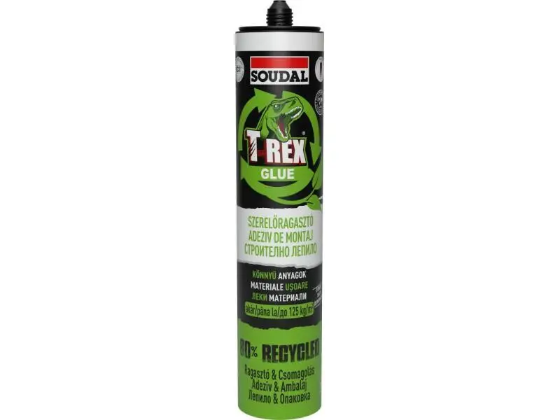 SOUDAL T-REX ZÖLD 350g Szerelőragasztó Ne maradj le