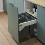 REJS szemetes függesztett 600-as, Tandem sínes, 2x9L+2x20L grafitH=425mm Vedd meg most