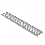 Szellőzőrács80x480 inox Outlet
