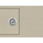 EVIDO Easy 45S gránit mosogató, 760 x 440 mm, bézs Árengedmény