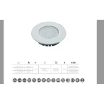 GTV led lámpa TREVI 230V 150 mm kábel neutrális Kedvezmény