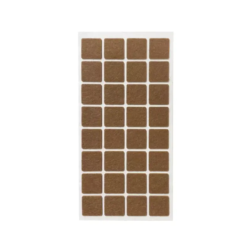 Öntapadós padlóvédő Átm.: 25x25x3mm; 32db/levél Natúr Csak ma