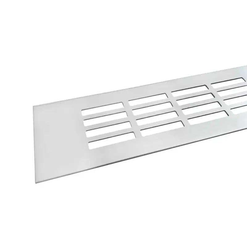 Szellőzőrács 80x1000mm Alu elox Szezonális akció