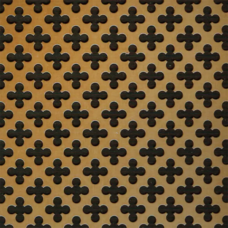 Perforált lemez BAL 04 Bronz 1000x500mm Korlátozott ajánlat