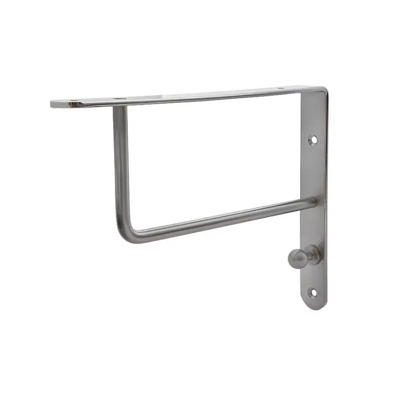 Fali polctartó konzol 220x228 Inox Korlátozott ajánlat