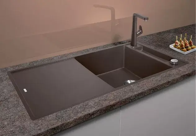 Szuper akció BLANCO AXIA III XL 6S-F antracit üveg tart.exc.