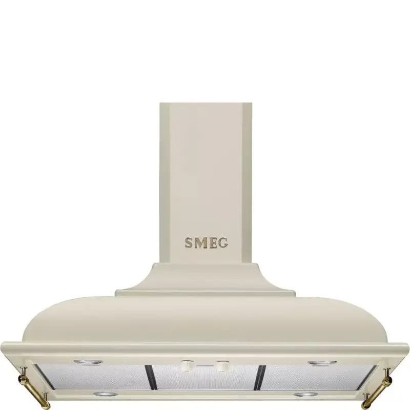 SMEG KÜRTŐS PÁRAELSZÍVÓ, Cortina design, 90 cm, 4 fokozat, LED, bézs Népszerű