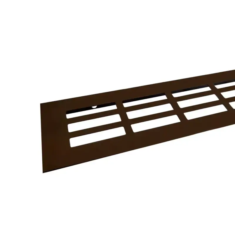 Különleges ajánlat Szellőzőrács 60x400mm Sötét Bronz elox