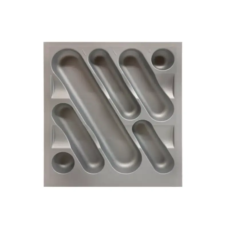 Outlet Evőeszköztartó ART 743, 50 400/440x430/490mm Metál szürke