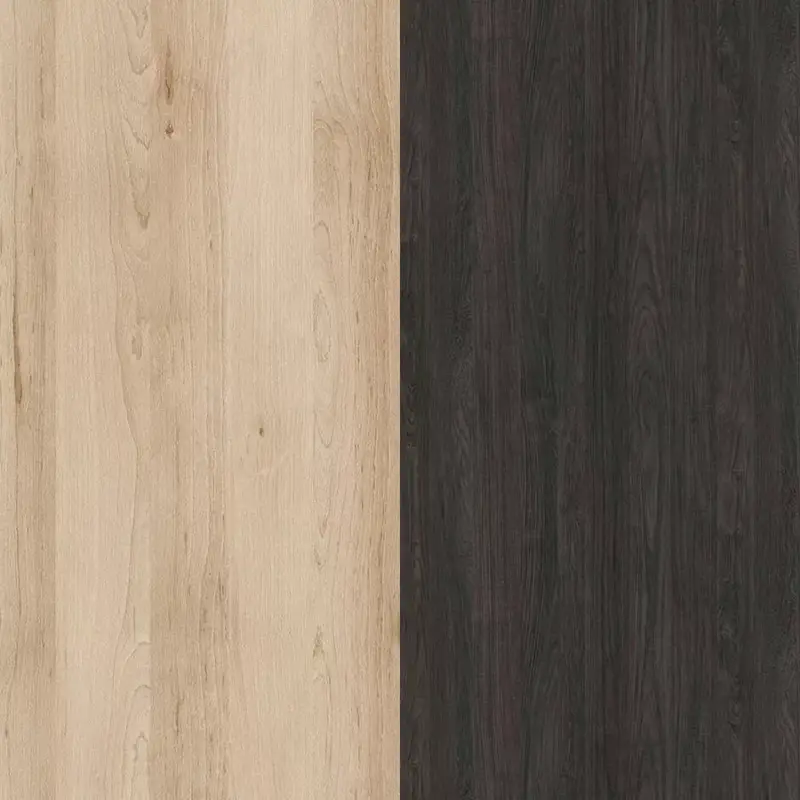 Konyhai hátfal K013 SU Sand Artisan Beech/K016 SU Carbon Marine Wood 4100x640x10mm Azonnali szállítás