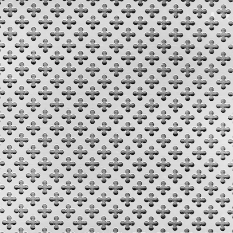 Perforált lemez SAL 02 alumínium 1000x500mm Szuper akció