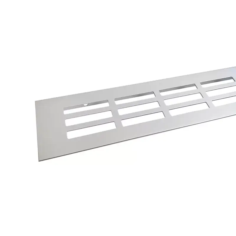 Szellőzőrács 60x500mm Alu elox Biztonságos fizetés