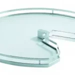 Kesseböhmer REVO 90' 2 polcos Arena Style 800/710mm Króm/Hófehér Expressz kézbesítés