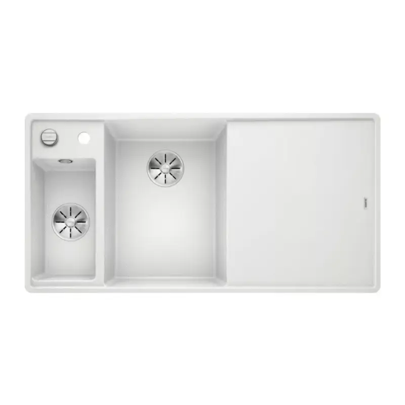 Rendeld meg most BLANCO AXIA III 6S-F bal fehér üveg tart.exc. 524672