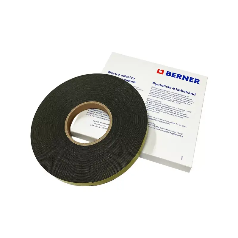 Árcsökkenés BERNER Kétoldalas ragasztó szalag 25m x 19mm Szürke