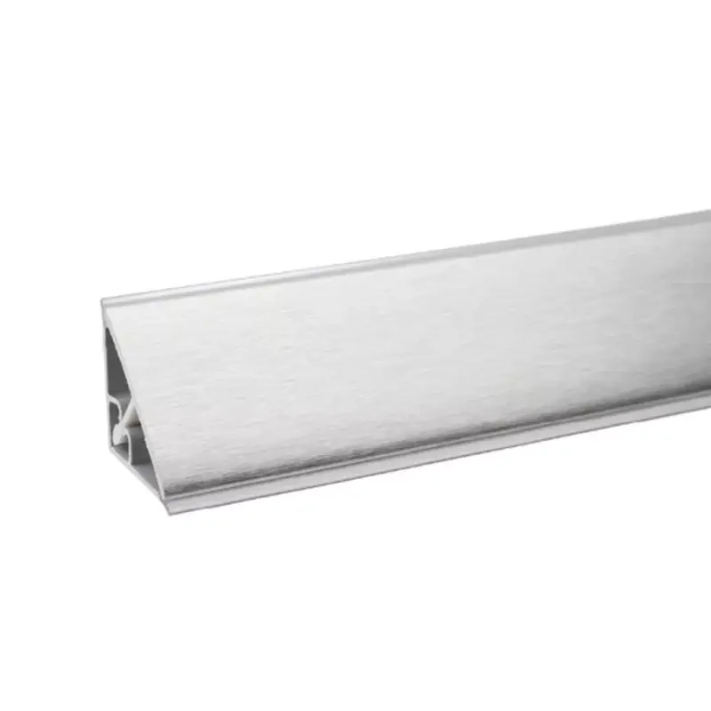 Újdonság Vizzáró M3500 matt alumíníum 22x24x4000mm tömör alumínium előlap!