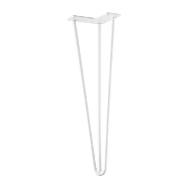 Legnépszerűbb Asztalláb Drót 420mm Fehér fényes STRONG 4db/grn